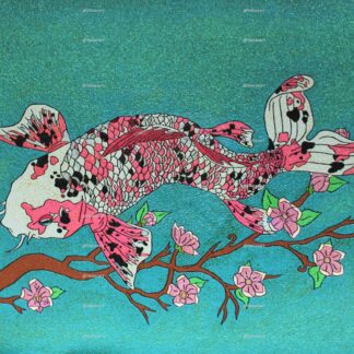 Koi Fish with beautiful colors